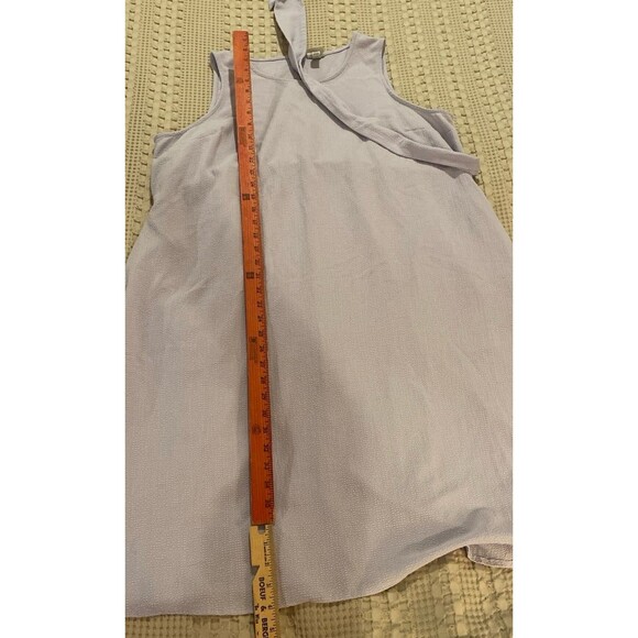 A New Day Dress Plus Size XXL 2X Lavender Purple Sleeveless Shift Belted MIDI - Picture 12 of 12